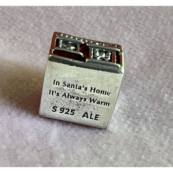 Pandora Charm Santa’s Grotto Sterling Silver 925 792003ENMX Authentic NEW NWT - Picture 4 of 5
